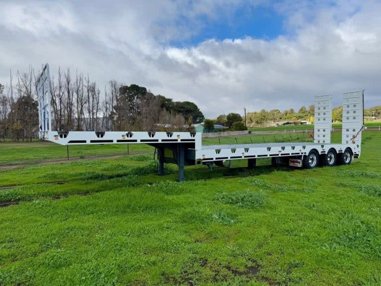 New FreightWest Next Generation Heavy Duty Triaxle Dropdeck Widener trailer