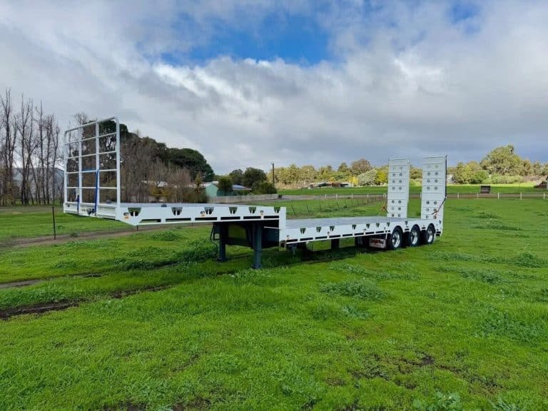 New FreightWest Next Generation Heavy Duty Triaxle Dropdeck Widener trailer