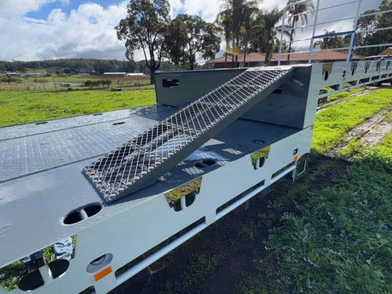 New FreightWest Next Generation Heavy Duty Triaxle Dropdeck Widener trailer