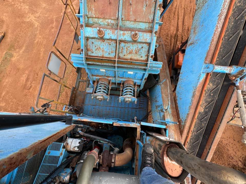 Terex Pegson 4242SR Impact Crusher / Screener on tracks with recirculating belt