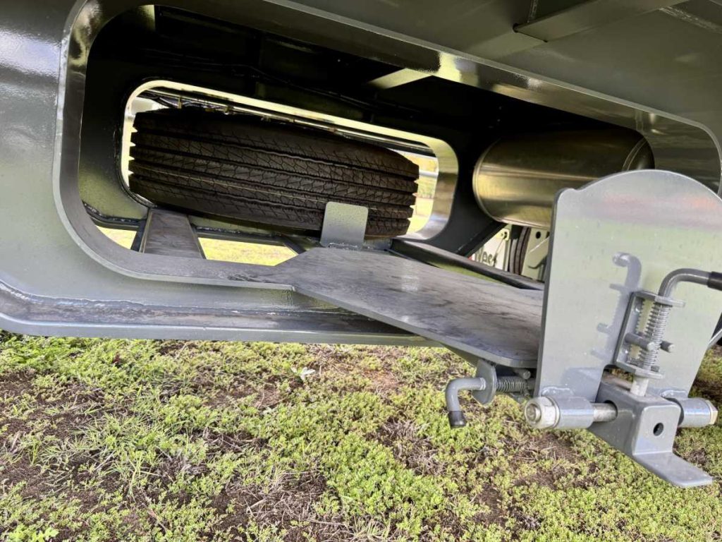 FreightWest  Heavy Duty Triaxle Dropdeck Trailer spare