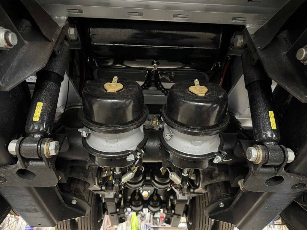 FreightWest  Heavy Duty Triaxle Dropdeck Trailer under side