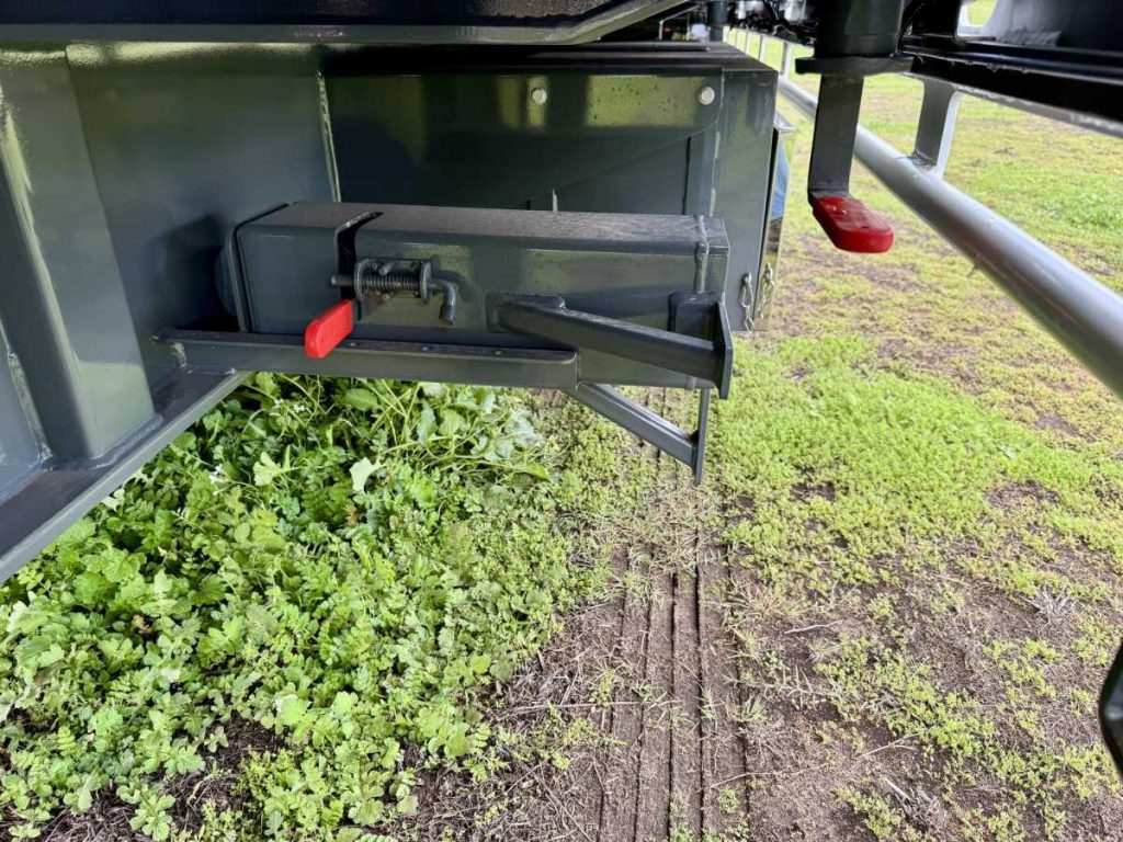 FreightWest  Heavy Duty Triaxle Dropdeck Trailer under