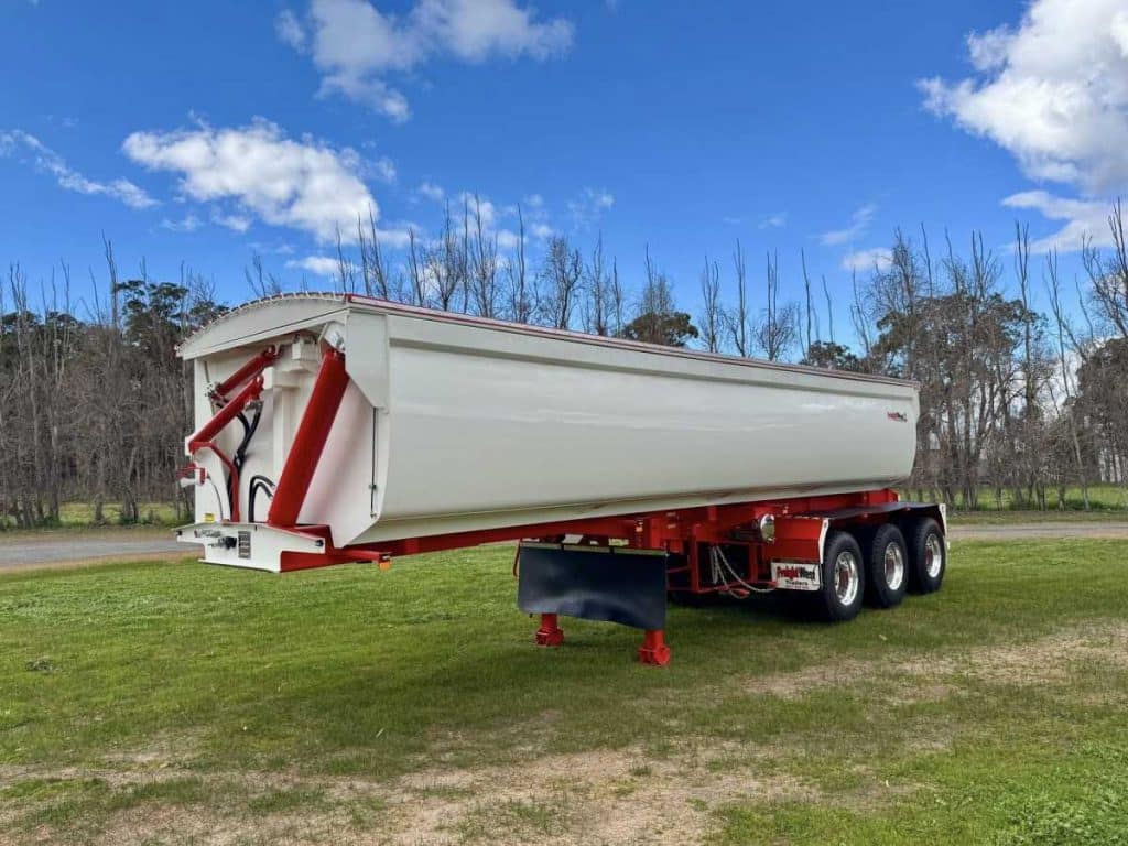 FreightWest Side Tipper loaded in WA