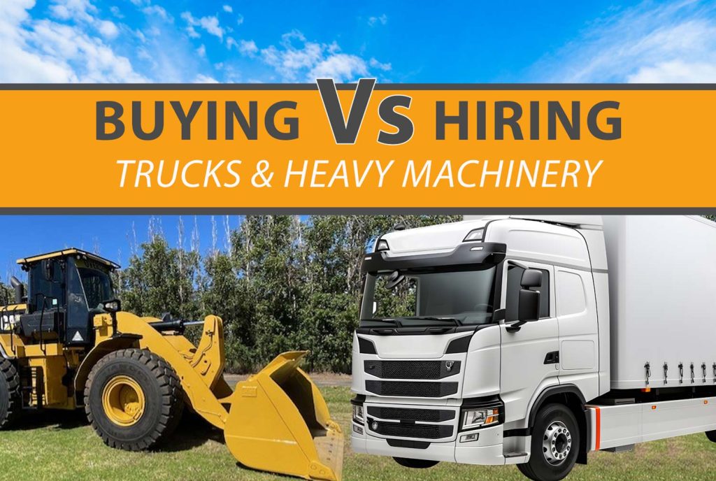 Purchase or lease Trucks machinery