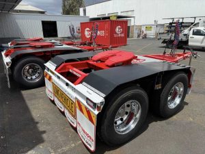 Tandem axle Trailquip Dollie’s rear