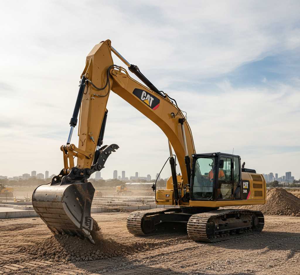 Cat tonne Excavator