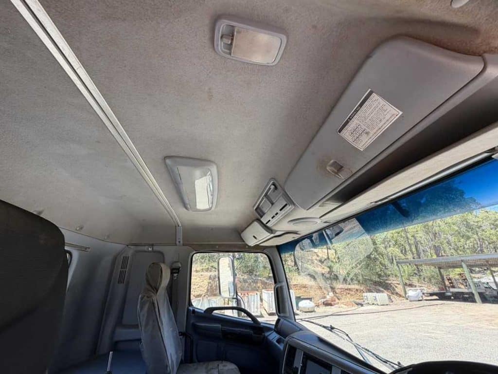 Hino 700 Model 3213 truck cab interior view