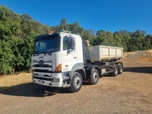 Hino 700 Model 3213 tipper truck front view