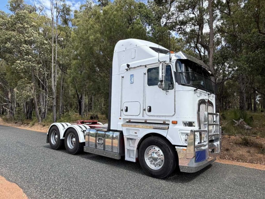 Kenworth K200 prime mover front angle
