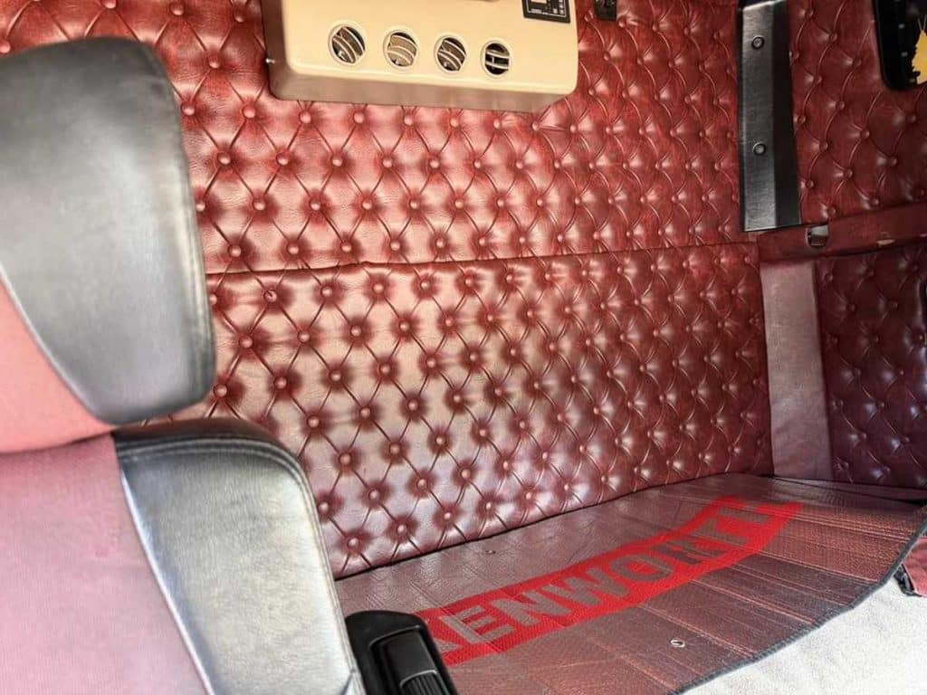 Kenworth K200 sleeper cab interior